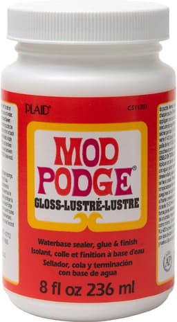 Mod Podge Gloss Sealer, Glue & Finish: All-in-One Craft Solution- Quick Dry, Easy Clean